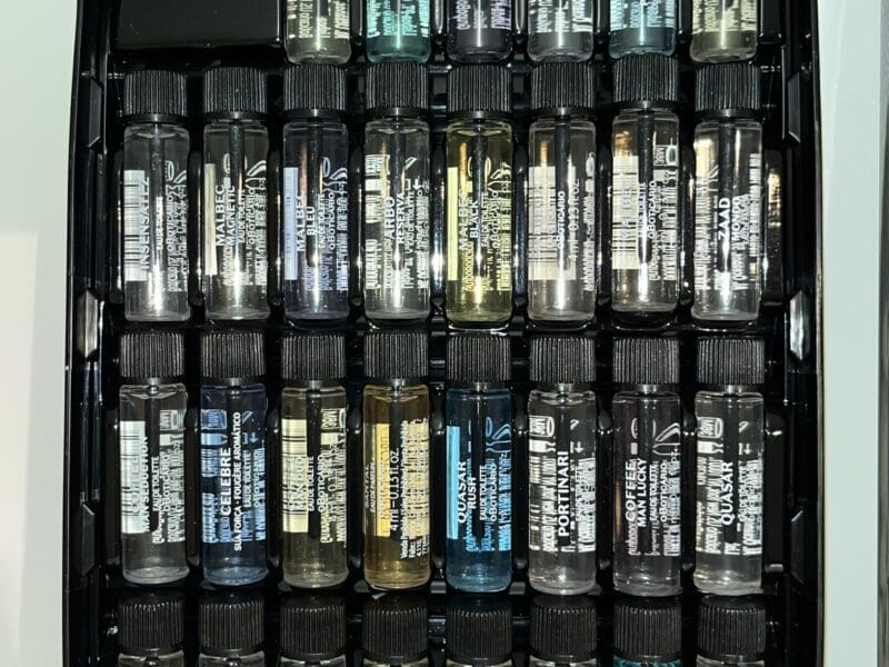 Produtos cosméticos Boticário.