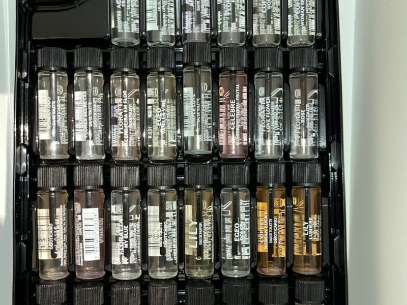 Produtos cosméticos Boticário.