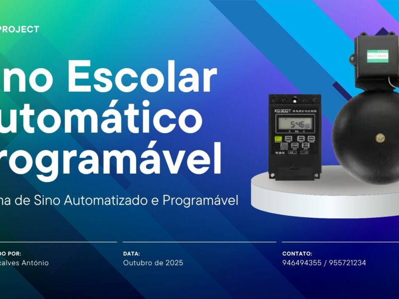 Sino Escolar Automático Programável