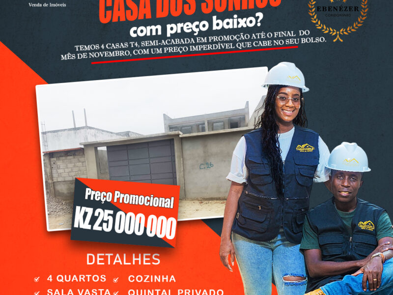 Promoção de Vendas de Casas Inacabadas
