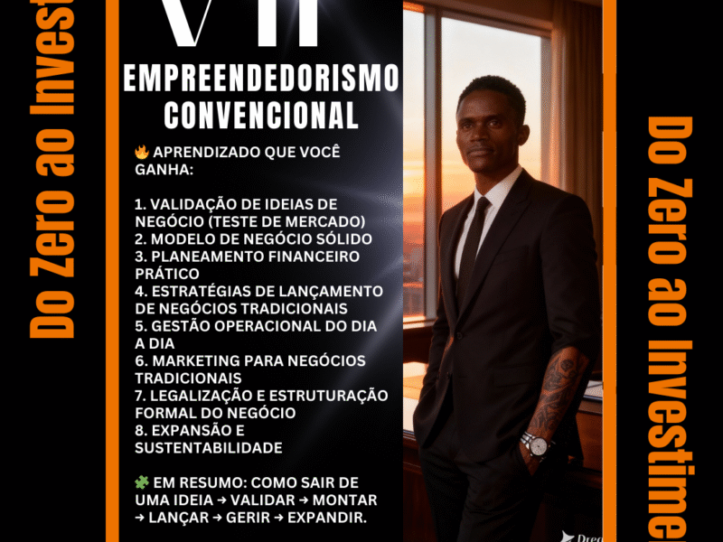 MENTORIA VIP - EMPREENDEDORISMO CONVENCIONAL
