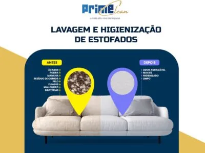 Higienização de Estofado.