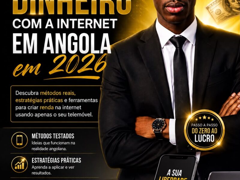 Como ganhar dinheiro com a internet em Angola
