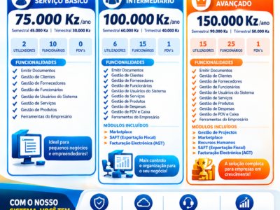 Software de Facturação Certificada e Controle de Gestão