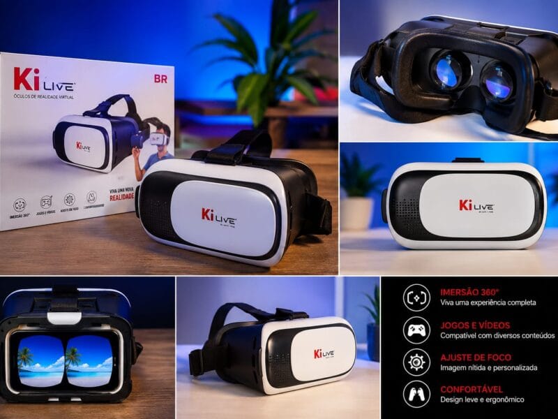 ÓCULOS DE REALIDADE VIRTUAL
